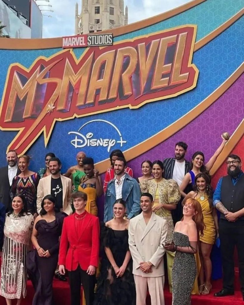 Pakistani Celebrities Shine At Ms Marvel Red Carpet