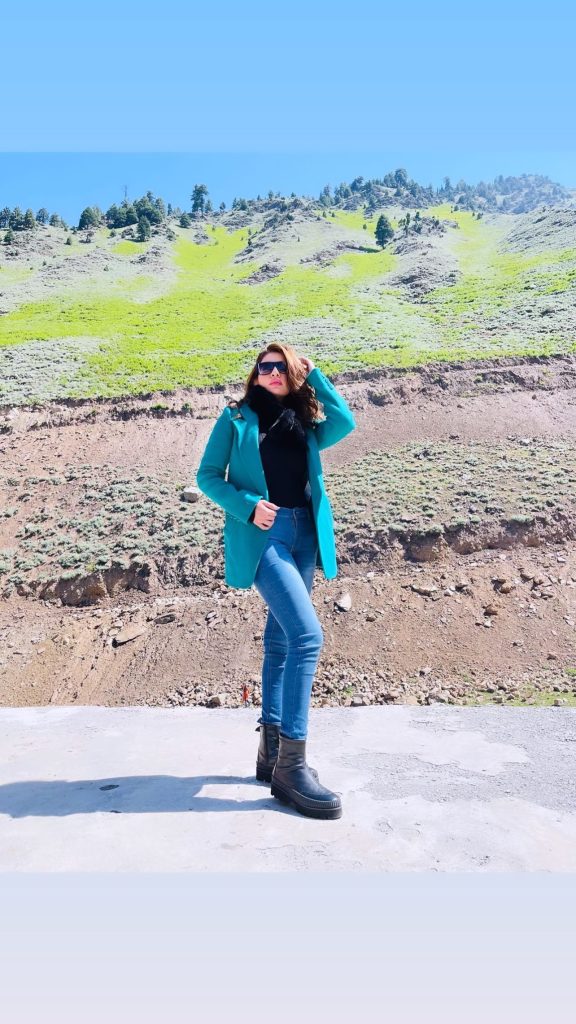 Sadia Faisal Enjoying Vacation In Northern Pakistan