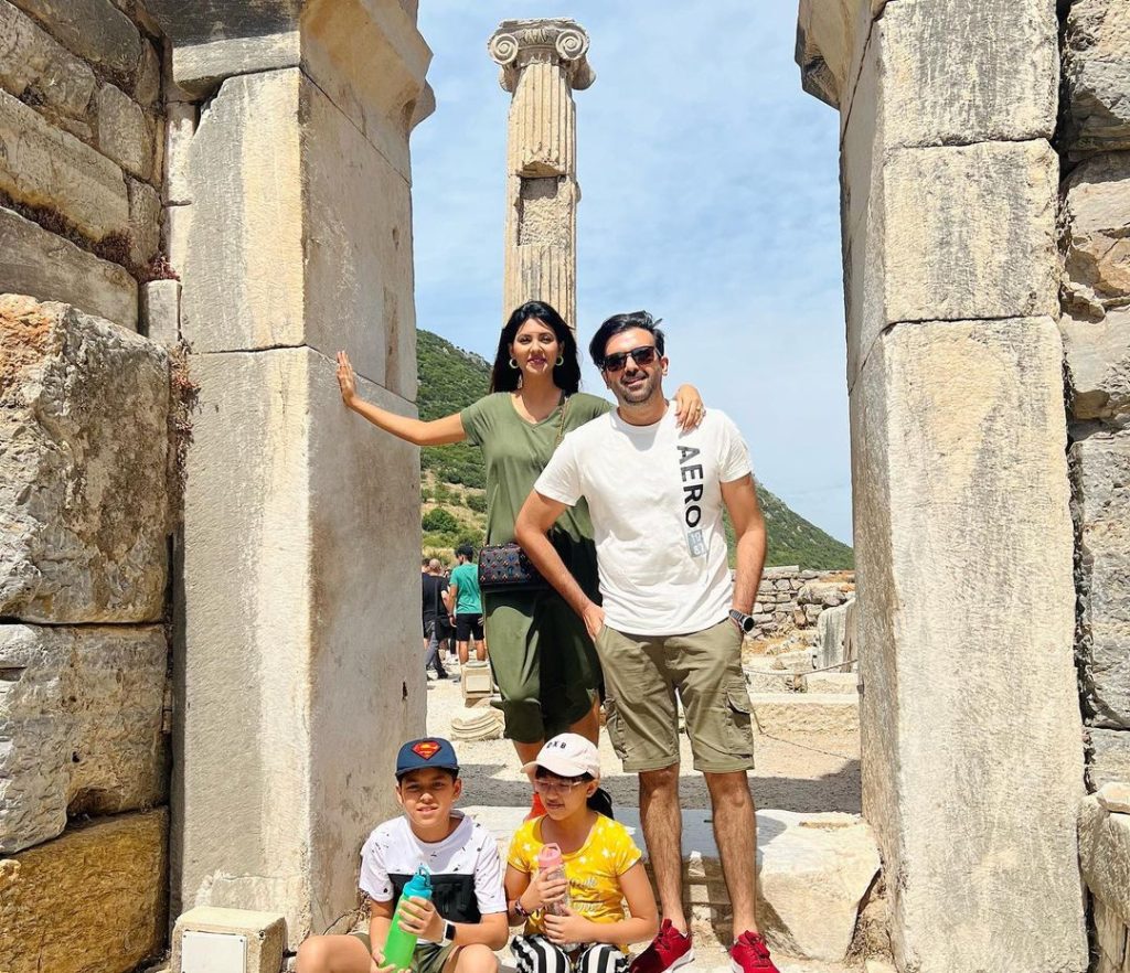 Sunita Marshall Family Pictures From Ephesus Turkey