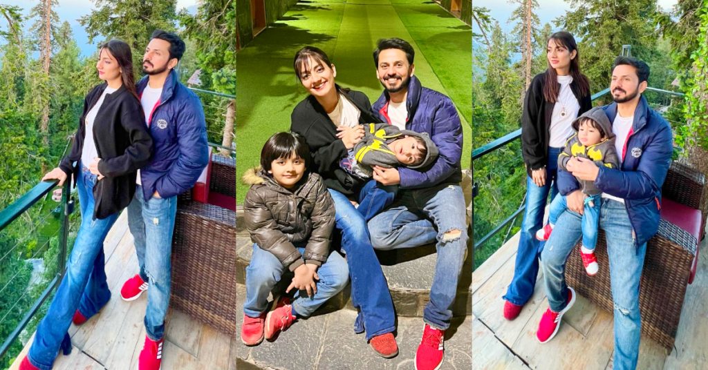 Bilal Qureshi And Family Holidaying In Nathia Gali