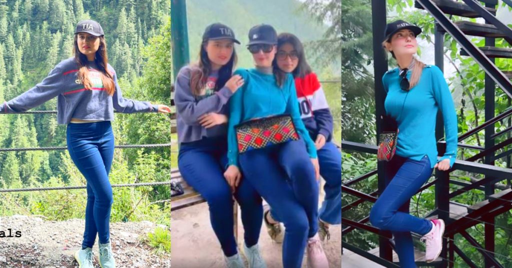 Natasha Hussain And Family Enjoying Vacations In Nathia Gali