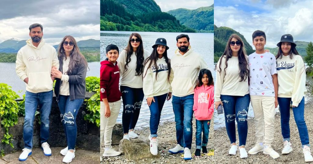 Glimpses From Mohammad Hafeez’s Family Trip To Scotland
