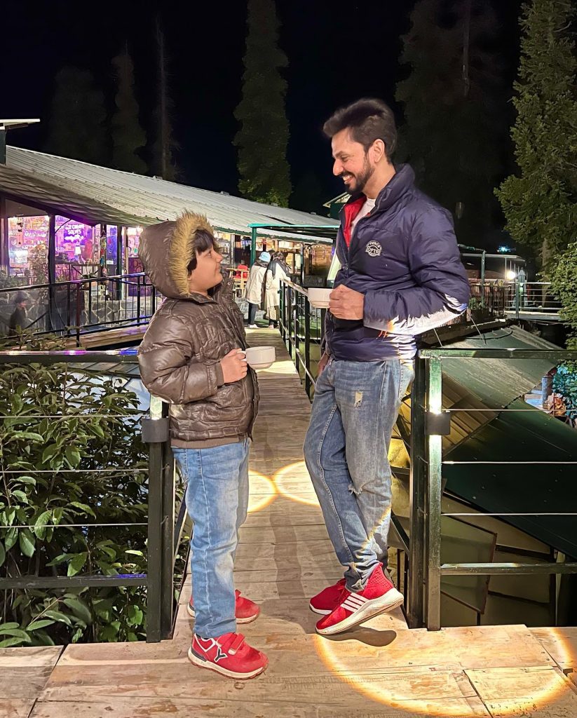 Bilal Qureshi And Family Holidaying In Nathia Gali