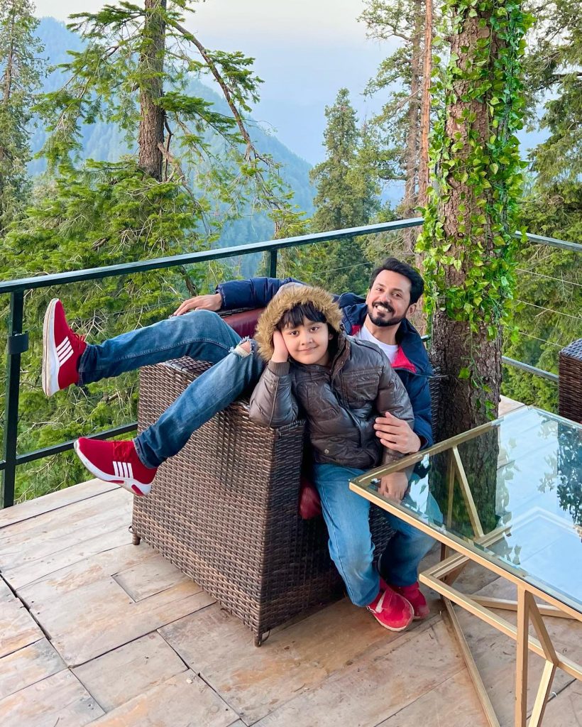 Bilal Qureshi And Family Holidaying In Nathia Gali