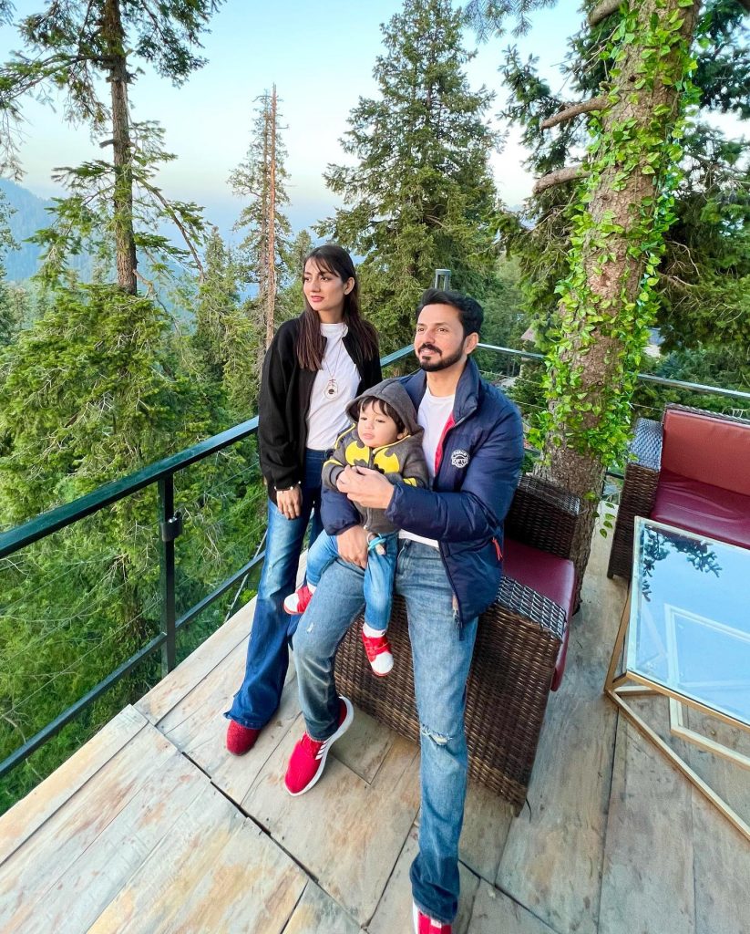 Bilal Qureshi And Family Holidaying In Nathia Gali