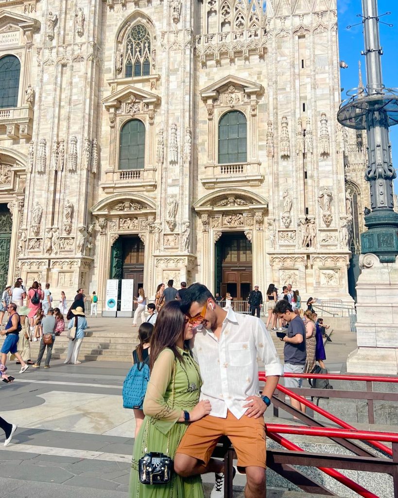 Kanwal And Zulqarnain Enjoying Vacations In Europe