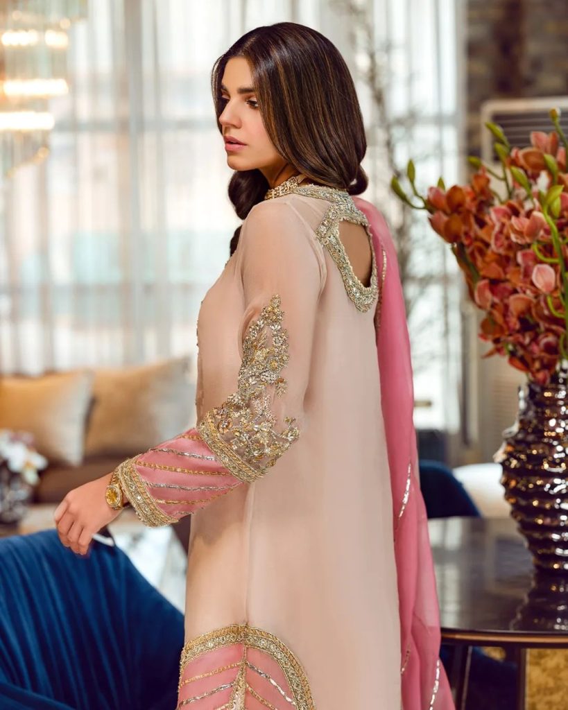 Sara Rohale Asghar's Latest Wedding Collection Featuring Sanam Saeed