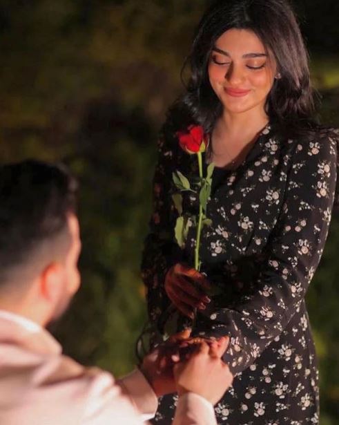 Sarah Khan’s Sister Aisha Khan’s Romantic Proposal Pictures