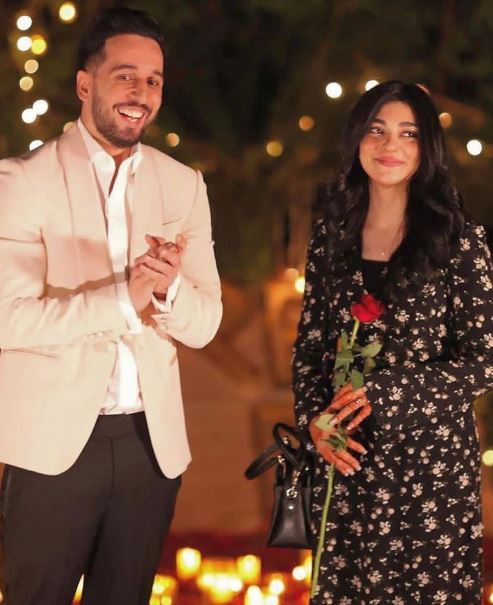 Sarah Khan’s Sister Aisha Khan’s Romantic Proposal Pictures