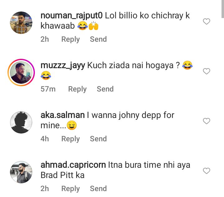 Public Makes Fun Of Ahmad Shahzad For His Expectations From Brad Pitt