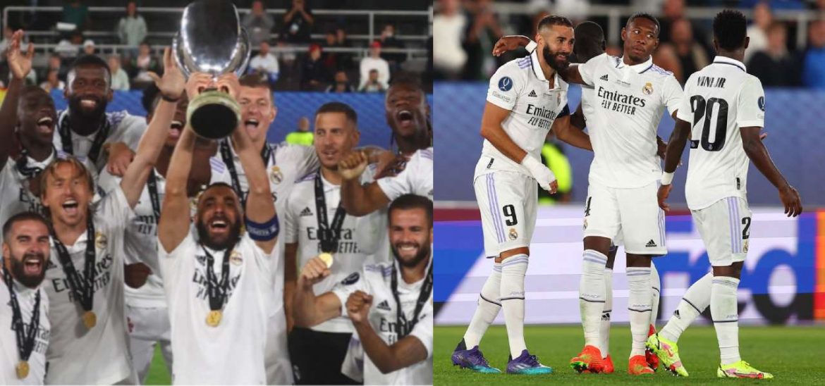 Real Madrid Wins UEFA Super Cup Against Eintracht Frankfurt