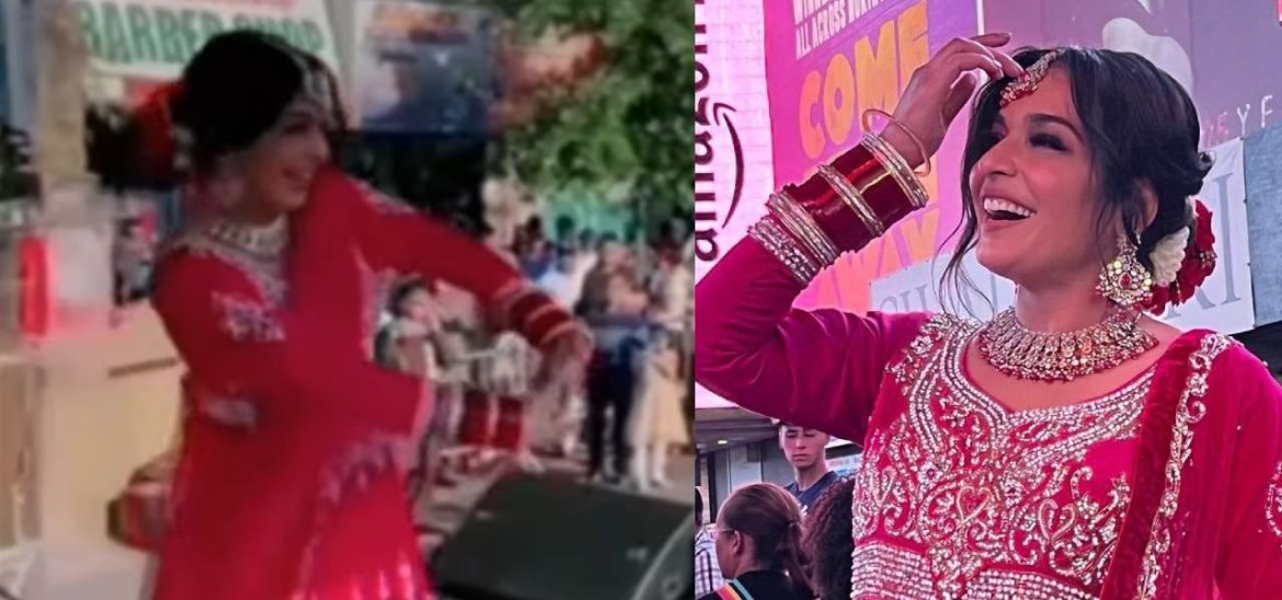 Meera Performs At Time Square To Generate Funds For Flood Victims