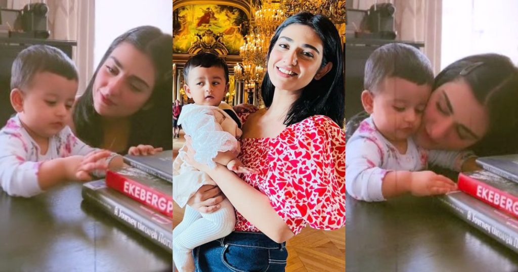 Sarah Khan Shares Adorable Video With Baby Alyana