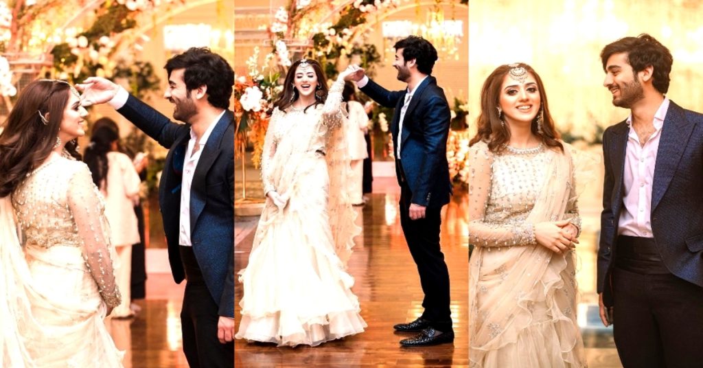 Jannat Mirza Adorable Pictures with Beau from Sister’s Engagement