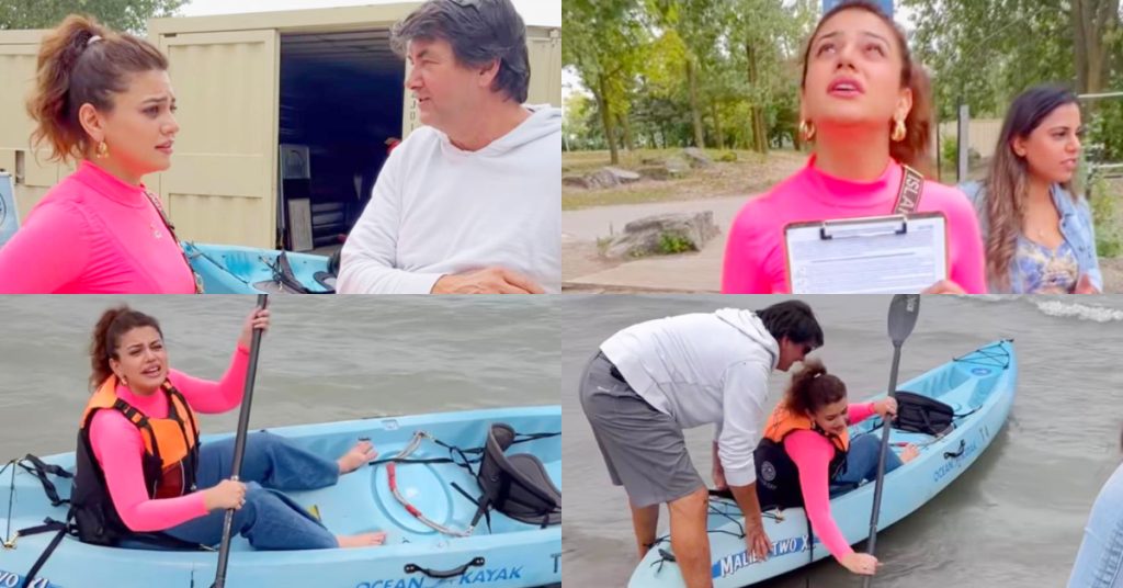 Zara Noor Abbas’ Hilarious Kayaking Experience In Toronto