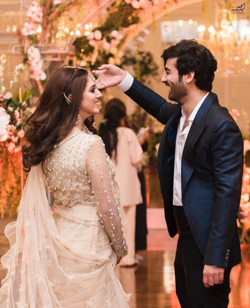 Jannat Mirza Adorable Pictures with Beau from Sister's Engagement