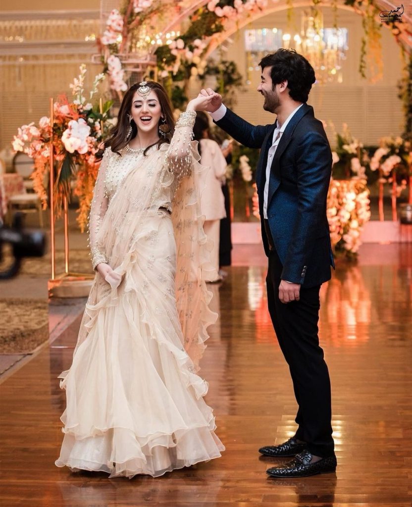 Jannat Mirza Adorable Pictures with Beau from Sister's Engagement