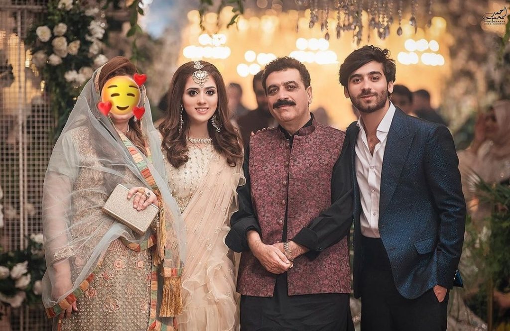 Jannat Mirza Adorable Pictures with Beau from Sister's Engagement