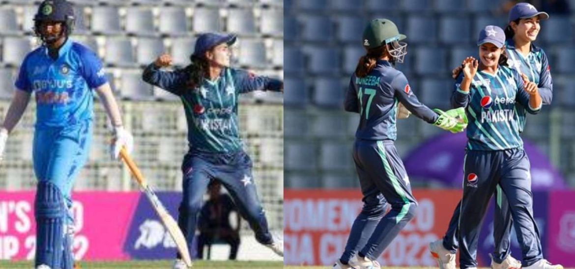 A Sensational Performance! Pakistan Women’s Cricket Team Beats India In Women Asia Cup