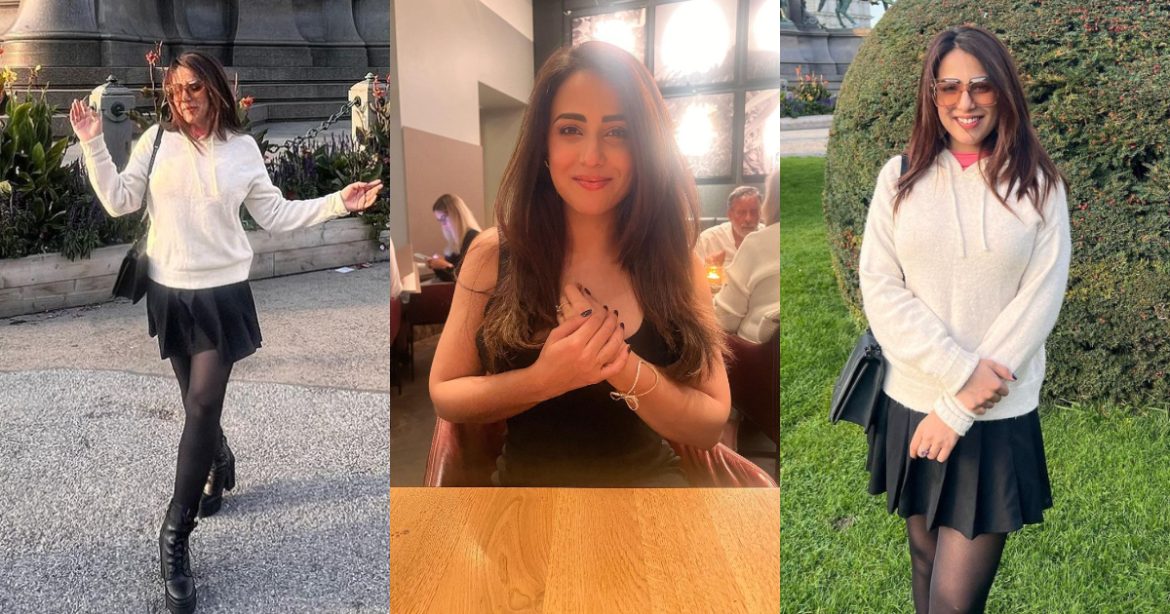 Latest Pictures of Ushna Shah from Vienna