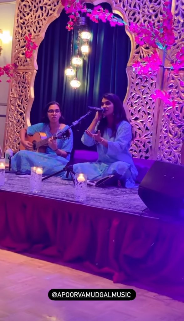 Saboor Aly & Ali Ansari New Pictures from Sufi Night