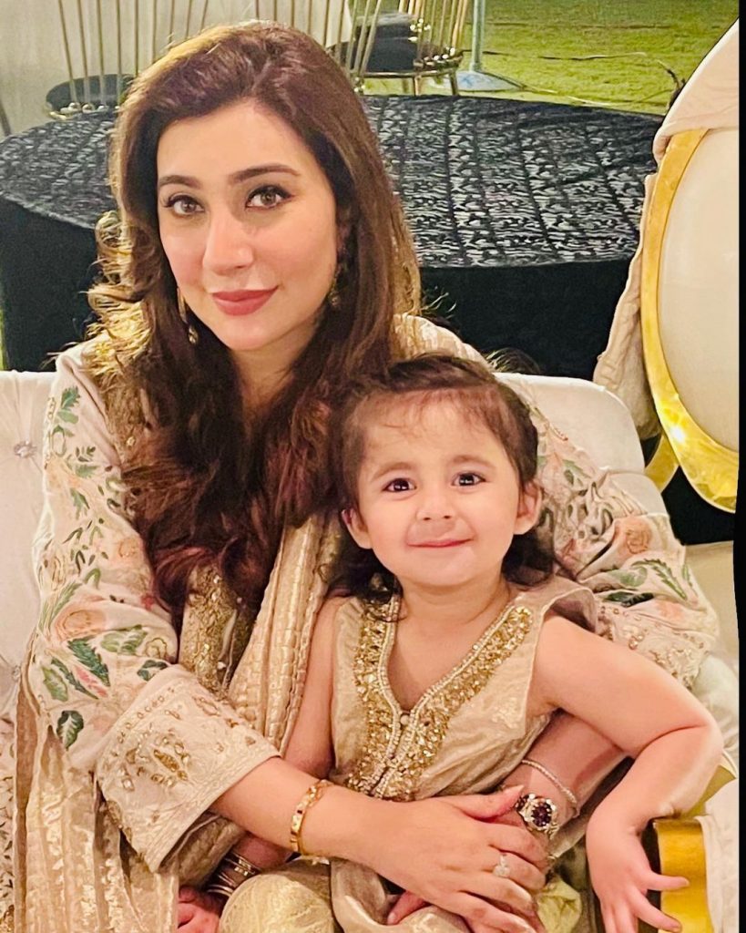 Aisha Khan Looks Gorgeous At A Family Wedding