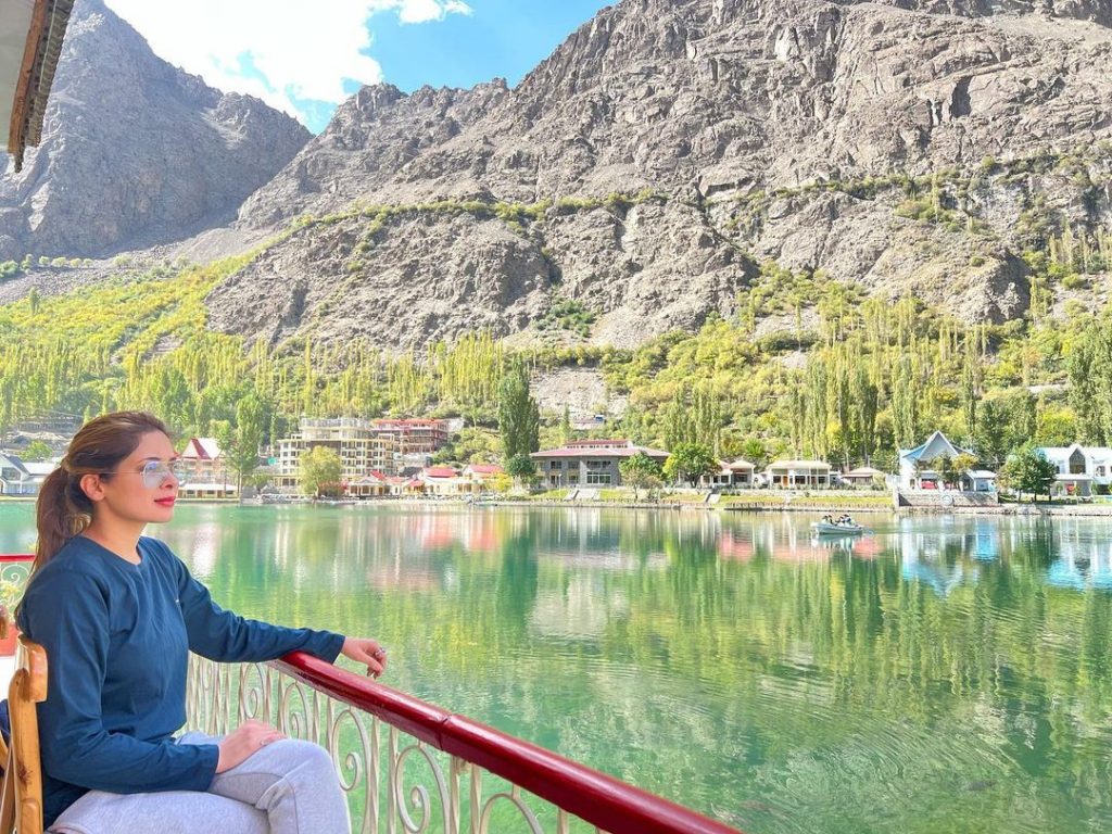 Actress Azekah Daniel Enjoys In Beautiful Skardu Valley