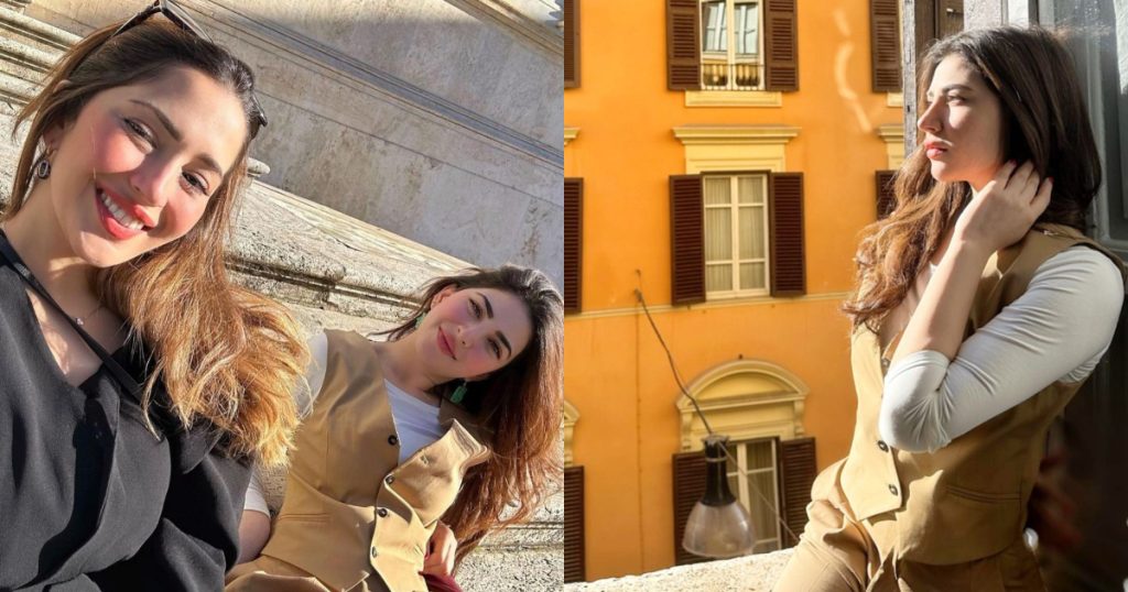 naimal-khawar-enjoys-in-rome-with-sister-fiza-khawar