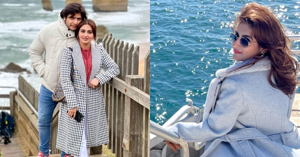 Unseen Pictures of Hiba Bukhari And Arez Ahmed From Australia