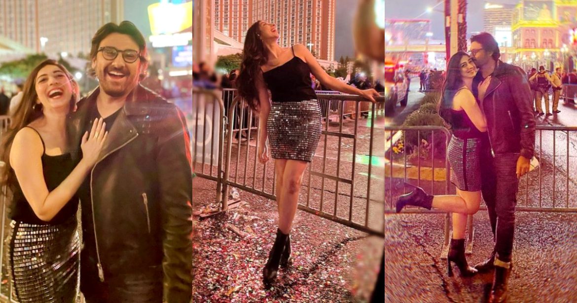 Mariyam Nafees Celebrated New Year with Her Husband in Las Vegas USA
