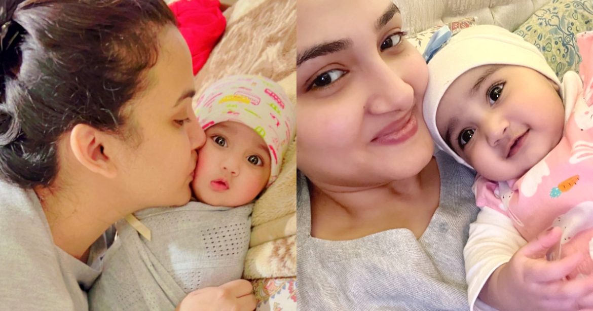 Beautiful Clicks Shared By Kiran Tabeir With Her Daughter