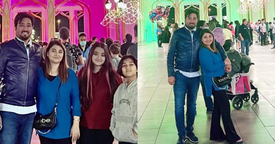 Javeria Saud Enjoying Their Vacations Family in Global Village Dubai