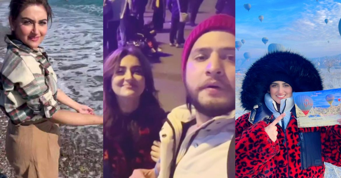 Gorgeous Hiba Bukhari & Arez Ahmed Enjoying Vacations In Turkey