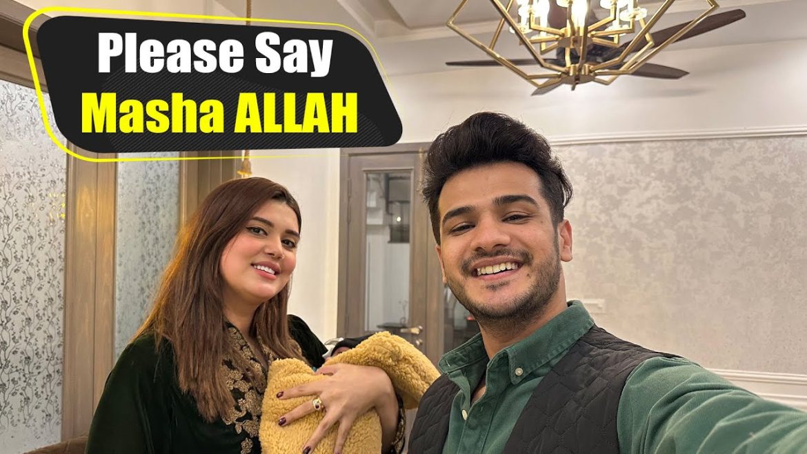 Kanwal Aftab And Ch Zulqarnain Reveal Daughter Aizal’s Face