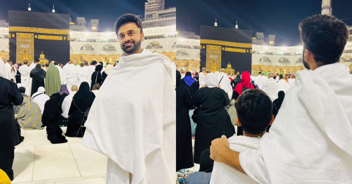 Waseem Badami Performed Umrah with His Son