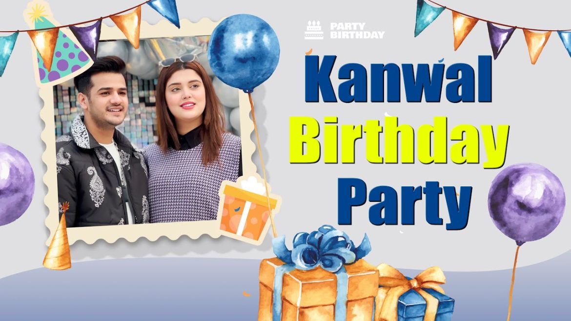 Kanwal Aftab And Ch Zulqarnain At Kanwal’s 25th Birthday Party
