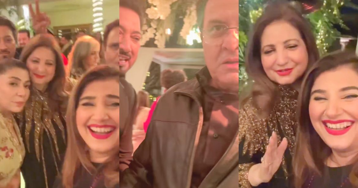 Javeria Saud, Behroze Sabzwari & Many Celebrities Dance At A Wedding