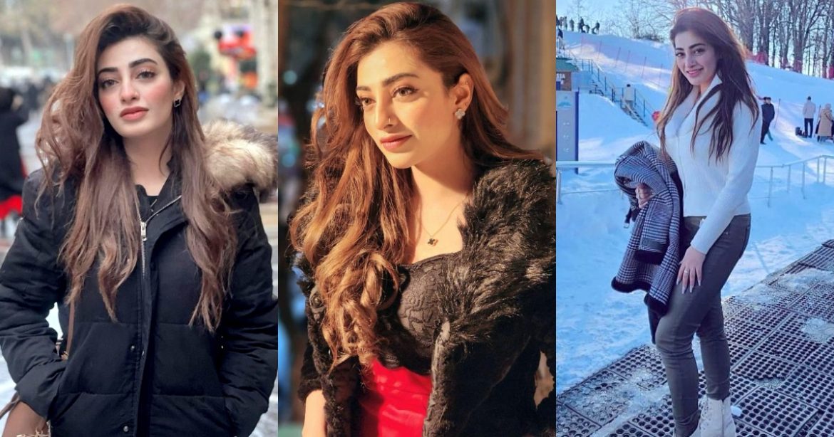 Nawal Saeed Is A Gorgeous Beauty At Her Winter Vacation