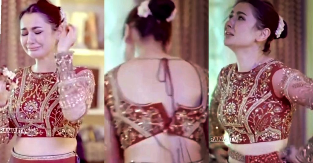 hania-aamir’s-bridal-dress-in-mujhe-pyaar-hua-tha-gets-criticism