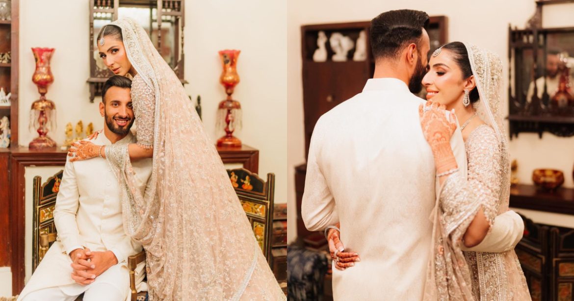 Shan Masood Got Married To Nische Khan In A Beautiful Ceremony