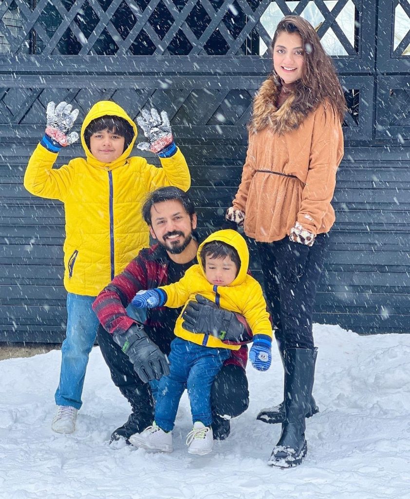 Bilal Qureshi & Uroosa Bilal Pictures from Murree