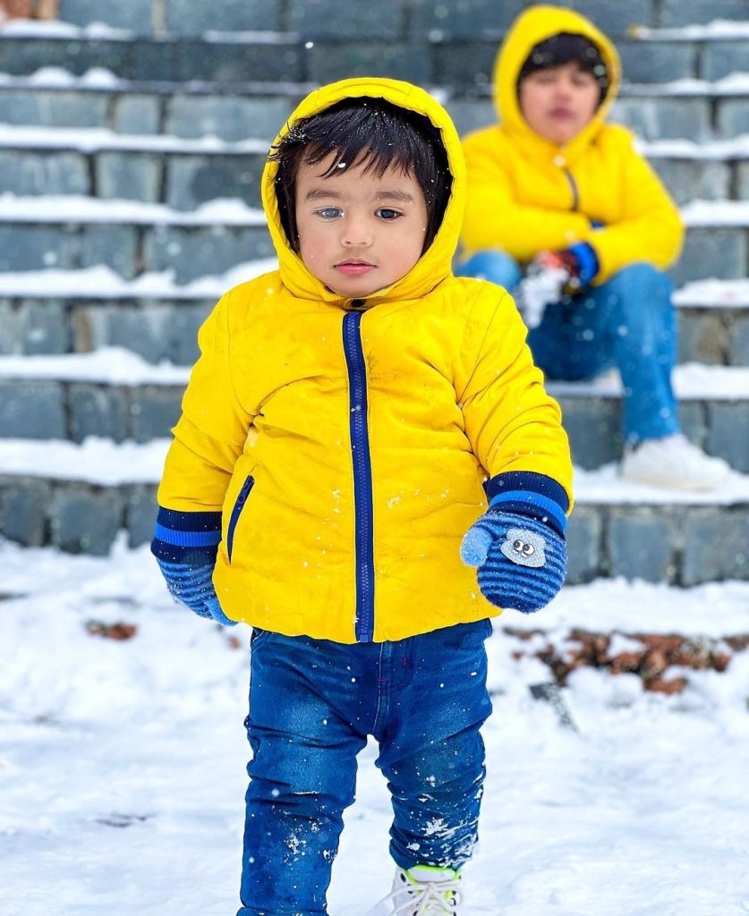 Bilal Qureshi & Uroosa Bilal Pictures from Murree