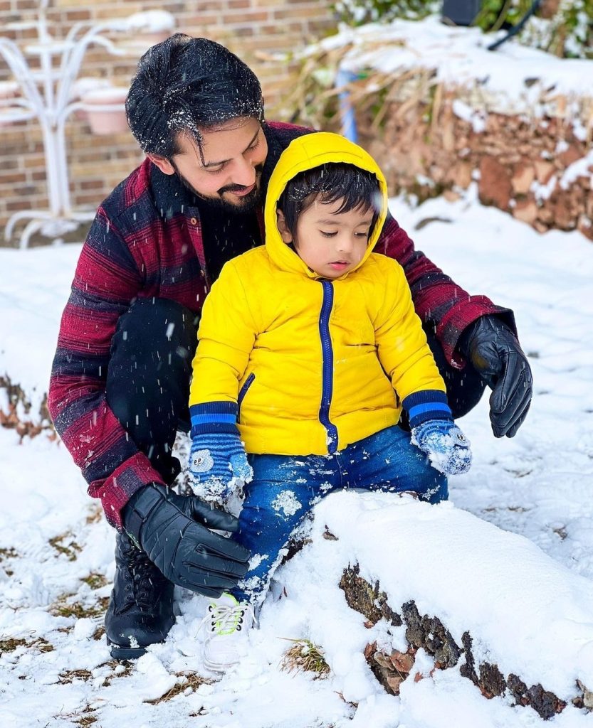 Bilal Qureshi & Uroosa Bilal Pictures from Murree