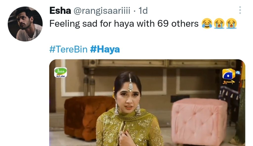 Haya's Dance Scene From Tere Bin Trolled by Public