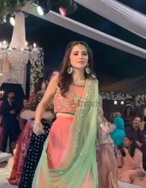 Aima Baig Dances At A Family Wedding