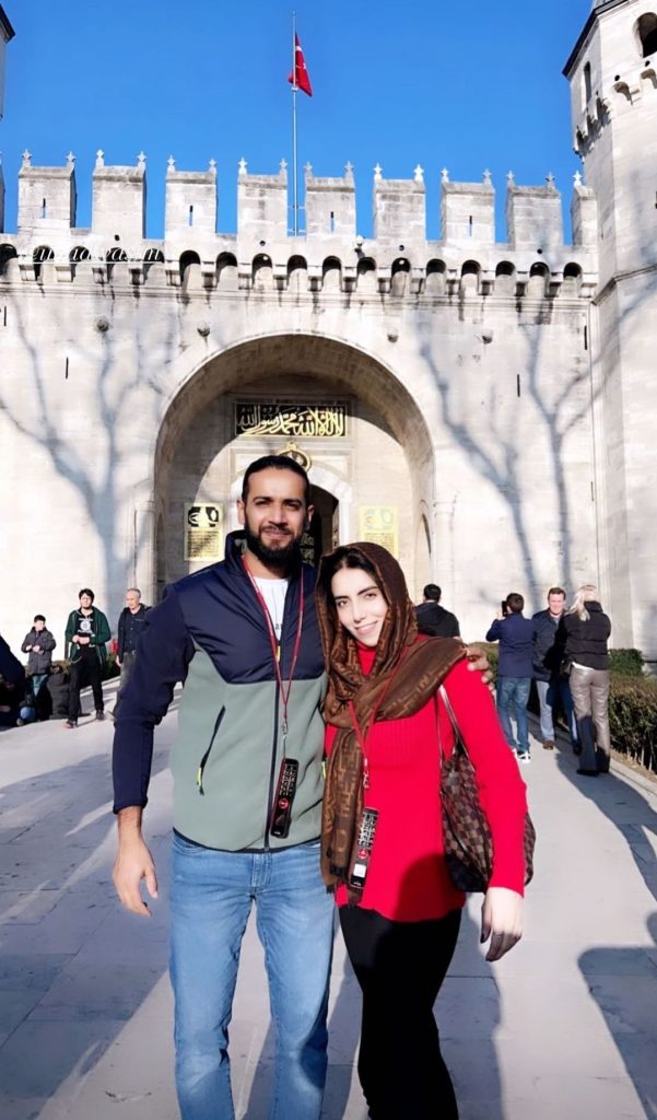 Imad Wasim New Family Pictures from Turkey