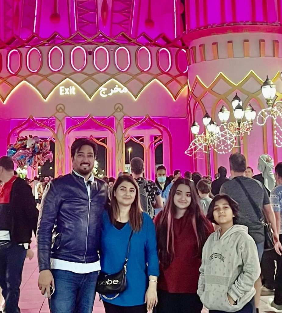 Javeria Saud Vacations In Dubai With Kids