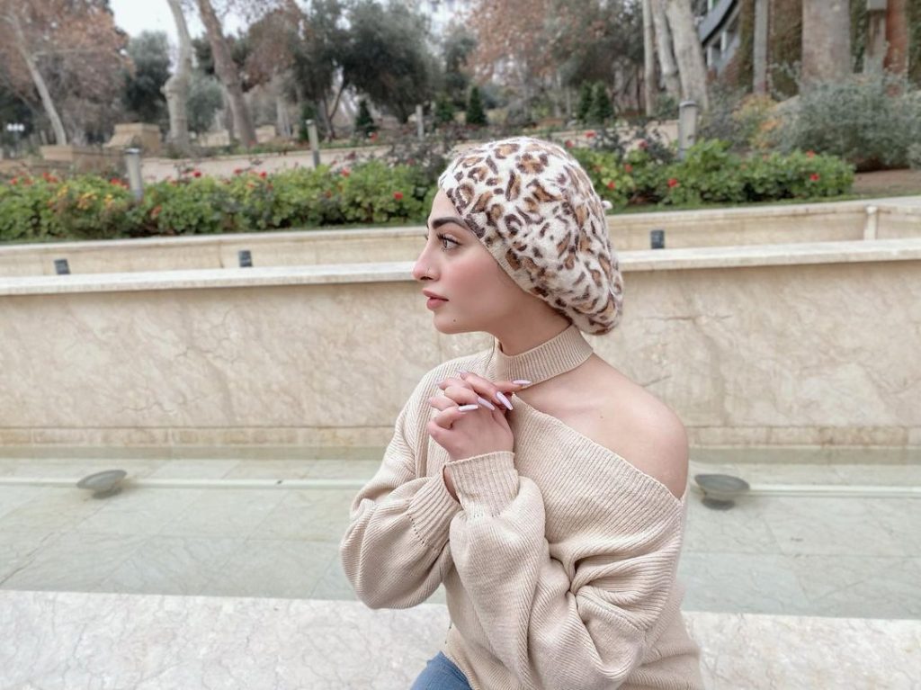 Nawal Saeed Is A Gorgeous Beauty At Her Winter Vacation