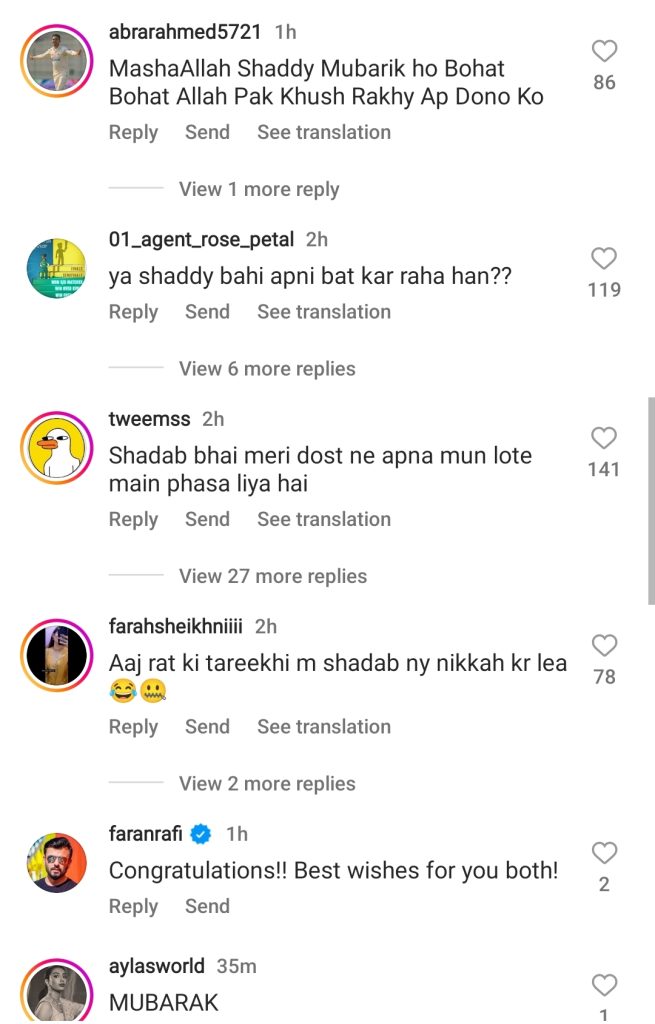 Shadab Khan Informs Fans About His Nikah