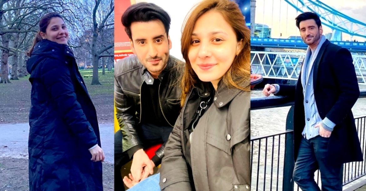 Hina Altaf & Agha Ali New Pictures from London